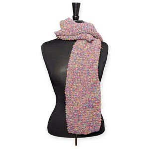 Beautiful Hand Knit Spring Pastels Scarf